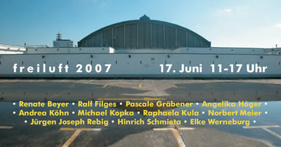 Einladungskarte Freiluft 2007 Einladungskarte Freiluft 2007