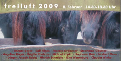 Einladungskarte Freiluft 2009 Einladungskarte Freiluft 2009